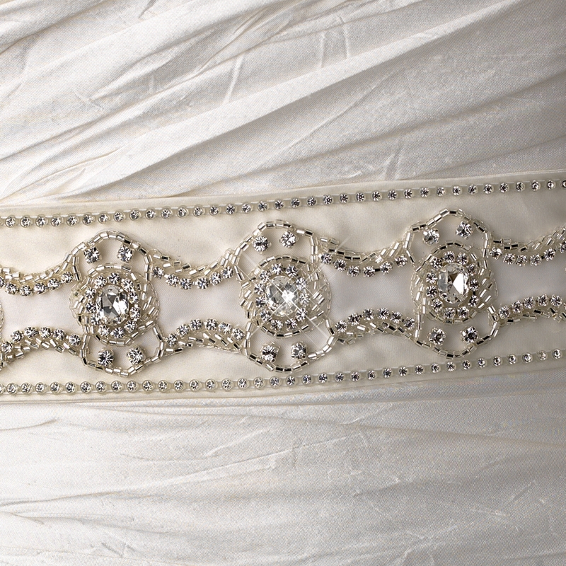 bridal belt gracie vintage embellished bridal sash